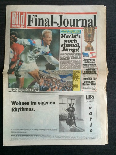 Dfb pokalendspiel 1993 - dfb-pokalendspiel, 12.06.1993
