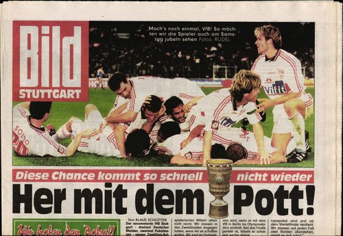Dfb pokalendspiel 1997 - 1997, vfb