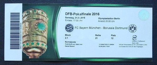 Ticket dfb pokal endspiel - ticket,