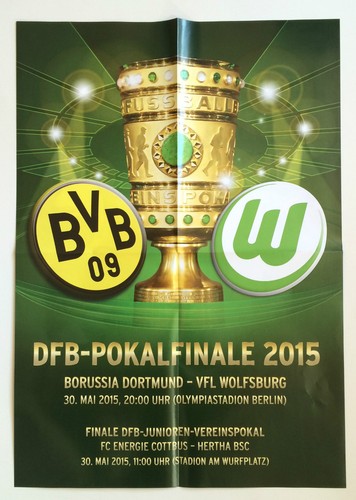 Spielplakat dfb pokalendspiel - spielplakat, dfb-pokalendspiel