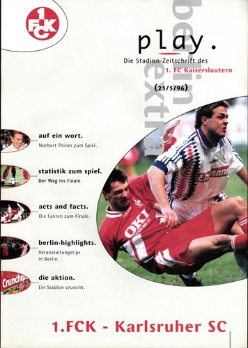 Dfb pokalendspiel 1996 - dfb-pokalendspiel,