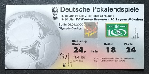 Ticket dfb pokal endspiel - dfb,