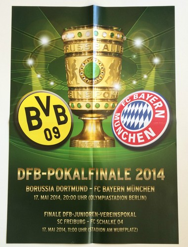 Spielplakat dfb pokalendspiel - spielplakat, dfb-pokalendspiel