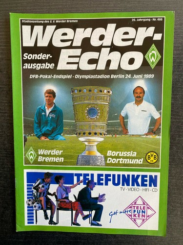 Dfb pokalendspiel 1989 - dfb-pokalendspiel, sv