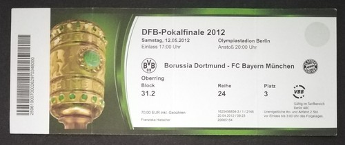 Ticket dfb pokal endspiel - pokal,