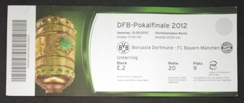 Ticket dfb pokal endspiel - ticket,