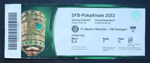 Ticket dfb pokal endspiel - pokal,