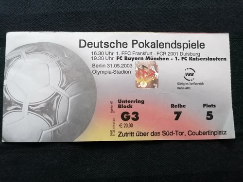 Dfb pokal endspiel 2003 - dfb,