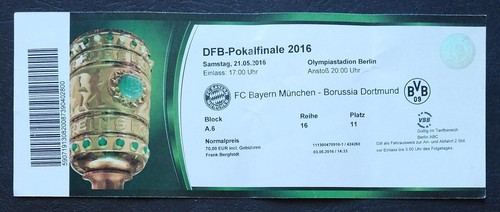 Ticket dfb pokal endspiel - ticket,