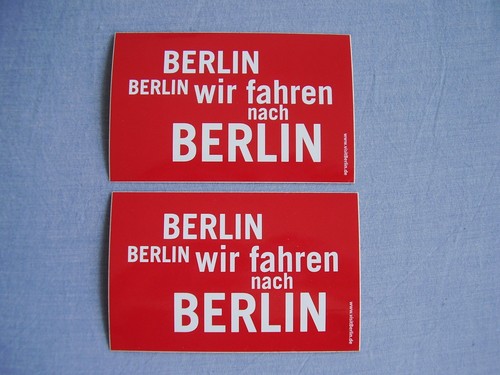 Aufkleber dfb pokal - aufkleber, berlin