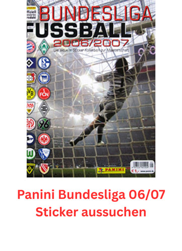 Panini bundesliga 2006 - bundesliga, 2006/07