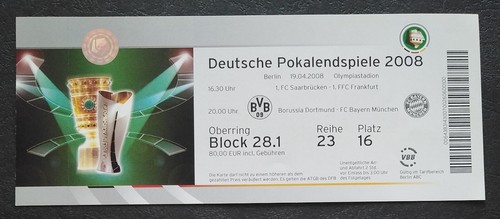 Ticket dfb pokal - ticket, endspiel