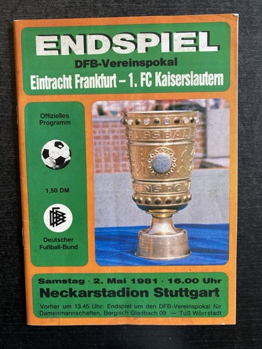 Dfb pokalfinale 81 - dfb-pokalfinale, 80/81